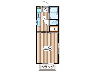 プライムハイツの物件間取画像